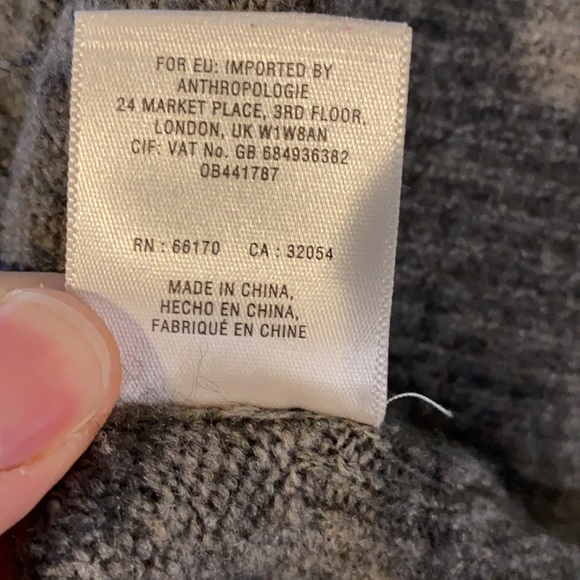 🎉SALE🎉 ANTHROPOLOGIE MOTH Sweater Wool-Blend Size Large - Picture 12 of 13